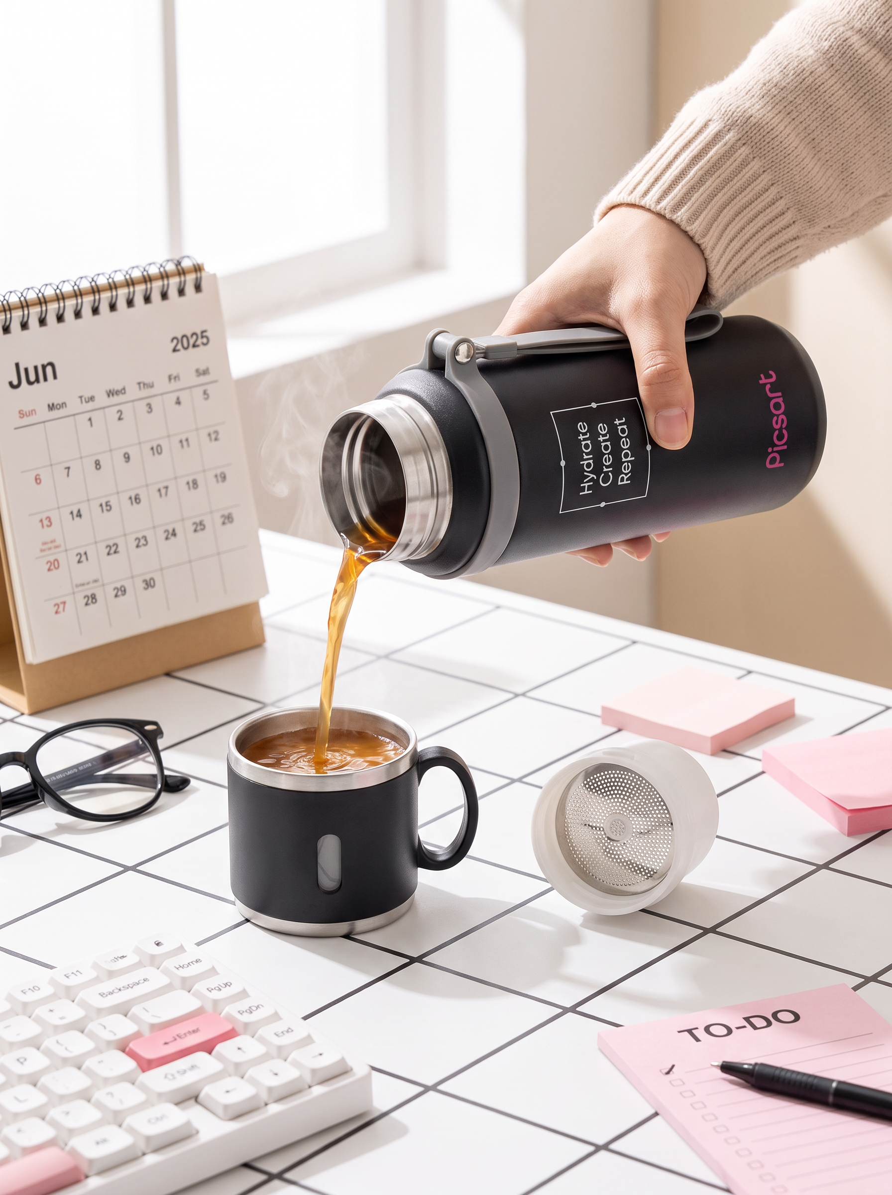 Picsart Water Bottle